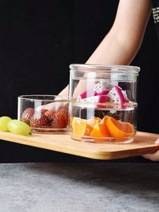 Bol fait main design de luxe avec texture avec bol en verre grenade avec cuillère assortie - Product Image 6