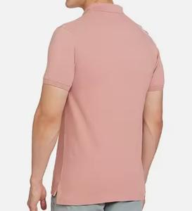 Vente en gros de polos pour hommes T-shirt à manches courtes 100% coton T-shirt personnalisé à col rond de haute qualité pour hommes Polo pour hommes - Product Image 4