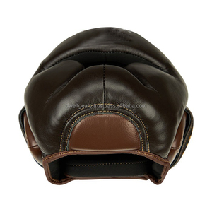 3N Boxing Head Guard Custom Logo Professional Training Headgear Protective Sparring Gear Leather Portable Children - Product Image 3