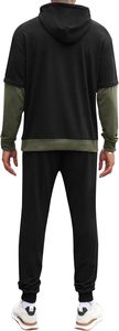 Ensemble de survêtement unisexe de haute qualité en coton 100% pour l'automne, taille XL, décontracté, sport, jogging, manches longues, 2 pièces, fitness, grande taille, vente en gros - Product Image 4