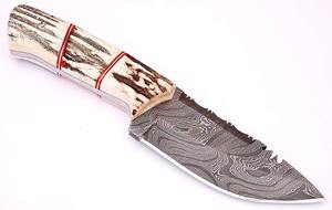 Couteau de chasse en acier Damas fait main de qualité supérieure, taille personnalisée, manche St/g H/n, couteau à désosser - Product Image 4