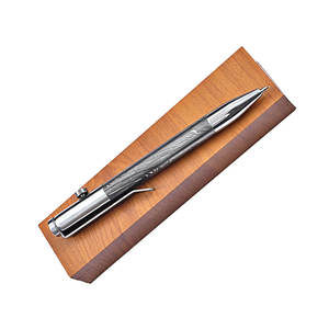 Stylo à bille robuste fait à la main en acier damas 2023 plus récent haute qualité couleur personnalisée utilisation de bureau - Product Image 5