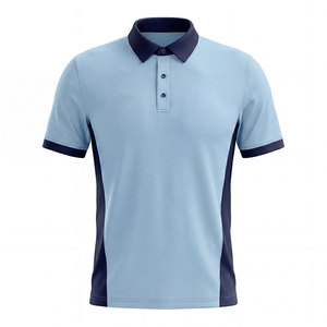 Polo extensible de performance pour hommes, conçu pour une mobilité maximale pendant l'entraînement en salle, la course à pied et les activités sportives. - Product Image 1