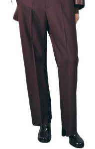 กางเกงทางการสีน้ำตาลสำหรับผู้หญิงที่มีคุณภาพดีที่สุดสำหรับมืออาชีพที่สง่างามและการประชุมทางธุรกิจ - Product Image 3