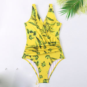 Top qualité maillot de bain imprimé couverture ventre dos nu maillot de bain 2 pièces une pièce maillots de bain plage jupe robe maillot de bain pour les femmes - Product Image 4