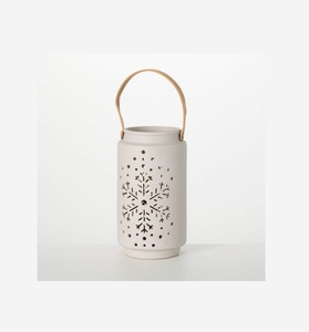 Lanterne de bougie en métal de conception vintage faite à la main pour la décoration d'hôtel à la maison - Product Image 5