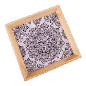 ถาดเสิร์ฟอาหารรูปทรงโค้งมนถาดเสิร์ฟกาแฟชาอาหารเช้าจานอาหารบ้านโต๊ะรับประทานอาหารถาดเสิร์ฟอาหาร - Product Image 4