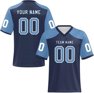 Customizable American Football Jersey Breathable Polyester <b>Mesh</b> Quick Dry OEM <b>Screen</b> Print College Club Sportswear Short - Product Image 3