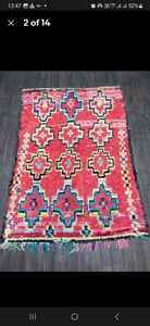 Alfombra de estilo turco anudada a mano Oushak azul de 9x12, alfombras modernas coloridas Oushak personalizadas disponibles - Product Image 3