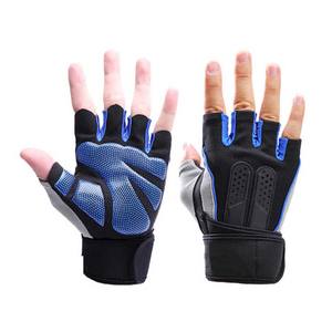 Guantes de Levantamiento de Pesas Unisex ELIXE SPORTS con Soporte para Muñeca, Antideslizantes, Tejido Transpirable, Cierre de Velcro para Entrenamiento Físico - Product Image 1