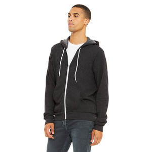 <b>Mens</b> Premium Zip-Up Hoodie Soft 100% Cotton Material Adjustable Hood Zipper Pockets Stylish & Comfortable <b>for</b> Casual Wear - Product Image 5