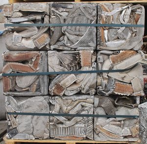 Nhôm Alu tấm nhôm phế liệu 99% AL nội dung PH Xuất xứ kim loại thương hiệu - Product Image 3