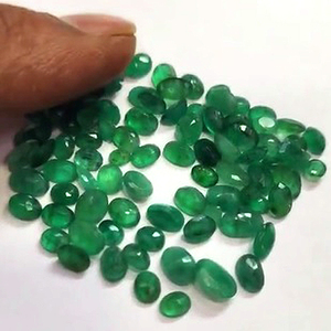 พลอยแซมเบียธรรมชาติ1210ชิ้นขนาด4x3 5x3 6x4 7x5มม. 220เหลี่ยมเพชรพลอยทรงหลวมคุณภาพสูงมี $เรา144 - Product Image 2