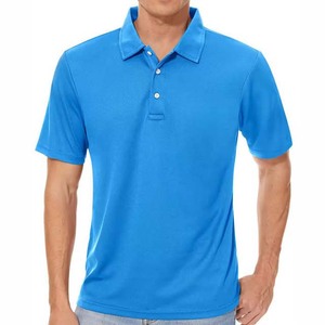 เสื้อโปโลสีฟ้าอ่อนทรงปกติสำหรับผู้ชาย เสื้อผ้าผู้ชายแขนสั้น ผลิตโดยโฮสเตน กรีก เอ็นเตอร์ไพรส์ - Product Image 5