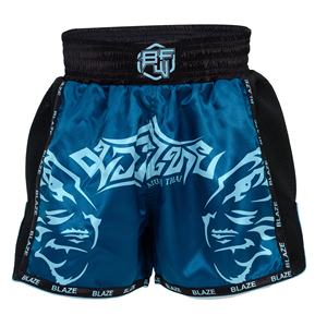 Shorts de bain unisexes Blaze Fight Wear pour hommes, taille mi-haute, 100 % polyester, écologiques, imperméables, respirants, séchage rapide, service OEM - Product Image 3