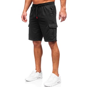 <b>Men's</b> Summer <b>Shorts</b> Black Breathable - Product Image 1