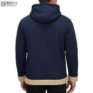 Personalizado de alta calidad bordado Puff impresión hombres sudaderas con capucha sudaderas Streetwear gimnasio sudaderas hombres diseño personalizado sudaderas con capucha para hombres - Product Image 2