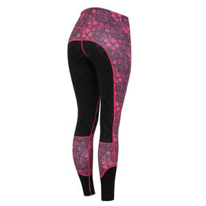 Proveedor al por mayor leggings de mujer de la mejor calidad de fabricación sublimación leggings de equitación con etiqueta privada - Product Image 2