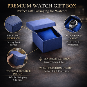 Factory Wholesale <strong>Watch</strong> Box Hot Selling Paper Black the Box for the <strong>Watch</strong> - Product Image 5
