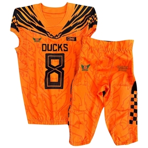 Uniformes de football américain personnalisés Maillots de football américain par sublimation Maillot de football universitaire américain personnalisé - Product Image 5