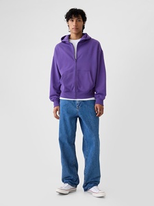 OEM Custom Heavy Duty Sweat à capuche Épaules tombantes Style décontracté Hommes Pull à capuche Coton Bulle Imprimer Fleece Hoodie - Product Image 5