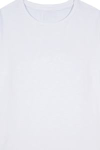 เสื้อยืดผู้หญิงผ้าเจอร์ซีย์คอตตอนคุณภาพสูงขายส่ง ป้องกันการหดตัว แขนสั้น น้ำหนัก 200 กรัม สวมใส่สบาย สไตล์ลำลอง - Product Image 3