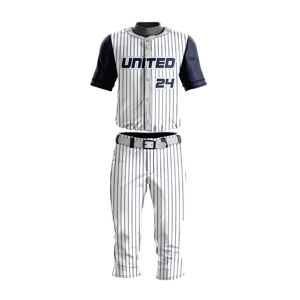Uniforme de Béisbol para Entrenamiento de Rendimiento Atlético, Moderno, Profesional, Deportivo, Premium, Talla Grande, Transpirable, que Absorbe la Humedad - Product Image 1