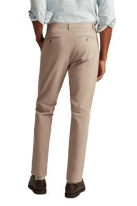 Pantalon de costume d'affaires personnalisé Slim Fit pour hommes Pantalon de bureau en coton et polyester Streetwear teint en plaine avec poches - Product Image 2