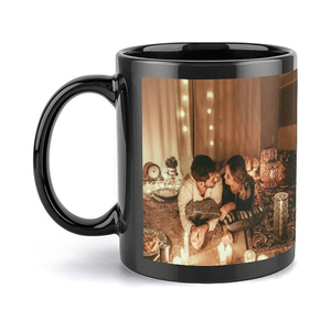 Ly sứ gốm đen 11oz in chuyển nhiệt EffiPrint bán chạy, in ảnh tùy chỉnh, món quà tuyệt vời cho bạn bè gia đình - Product Image 2