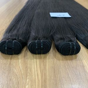 Best Quality <strong>4</strong> <strong>Bundles</strong> 20 Inches Silky Straight Vietnamese Raw Hair Black Bone Luxury Weft <strong>Competitive</strong> Factory Price