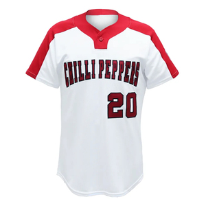 Uniformes de béisbol y sóftbol hechos a medida de secado rápido unisex camisetas y pantalones bordados de talla grande transpirable-OEM - Product Image 5
