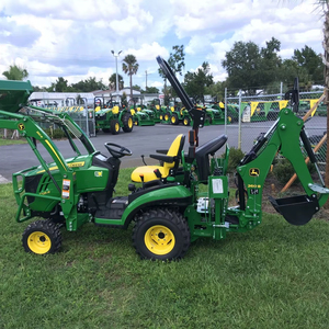 2024 para John for Deere 1025R TLB Tractor de utilidad compacto retroexcavadora Tractor de ruedas usado con bomba de engranajes de motor - Product Image 2