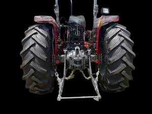 Mini tractores agrícolas MF 375 4WD 04 cilindro motor diésel 4x4 tractor de ruedas con minicargador para agricultura - Product Image 5