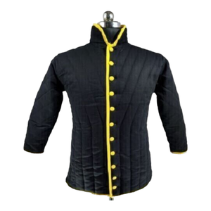 Armadura antigua de hoy Gambesons costura artesanal tela textil de algodón para proyectos de guardarropa - Product Image 4