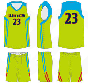 Kit de basket-ball respirant pour hommes, uniforme de sport personnalisé pour équipe club, uniforme de basket-ball imprimé par sublimation - Product Image 5