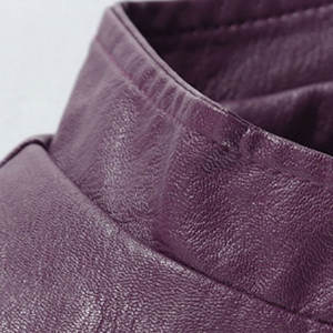 Veste en cuir pour homme, veste en cuir vintage pour moto, confortable pour la conduite, mode de rue - Product Image 4