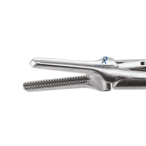 Debakey คีมหนีบแบบแมนนวลพร้อมปลายด้าม1มม. 5มม. ใช้งานได้17ซม. และด้ามจับตรงสแตนเลสยาวรวม30ซม. - Product Image 6