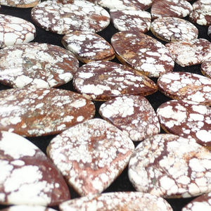 Cabochon de jaspe de cheval sauvage meilleur motif cheval sauvage pierre précieuse en vrac pour bijoux - Product Image 3