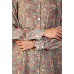 ชุดเซ็ตสองชิ้นสำหรับผู้หญิง-สีเทา บลูม โคออร์ด ไซส์ XS ถึง XL - Product Image 6