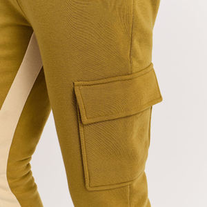 Pantalones de chándal holgados de alta calidad, pantalones acampanados de algodón 100% personalizables, pantalones de chándal de lana de felpa francesa de peso pesado - Product Image 6