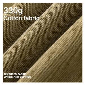 Pantalones cortos de algodón de alta calidad para hombre, ropa de calle con cintura elástica, pantalones cortos informales para hombre, pantalones cortos de tela de felpa francesa de algodón 330G - Product Image 4