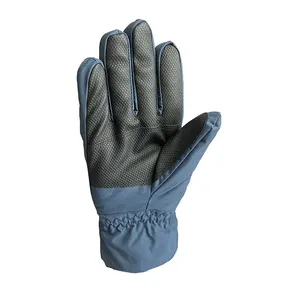 Gants d'hiver unisexes en cuir de chèvre de haute qualité avec logo personnalisé OEM vente en gros bon marché gants de ski chauds avec écran tactile sécurité au travail - Product Image 4