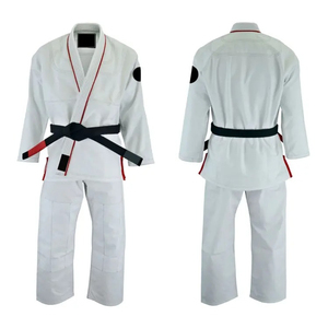 OEM Logo personnalisé Sportswear Nouveau style Costumes de judo en coton MMA fabriqués au Pakistan Disponibles en différentes couleurs Uniformes de karaté - Product Image 4