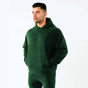 Conjunto de chándal para hombre, chaqueta con capucha y cremallera y pantalones cónicos ajustados, ropa deportiva de poliéster transpirable para fitness o viajes - Product Image 3