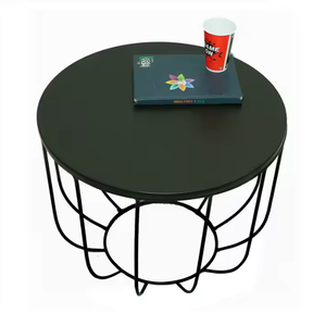 Table basse personnalisable en cuivre et métal noir au design moderne pour chambre à coucher hôtel ou appartement prix de gros SAM SAM564 élégant - Product Image 1