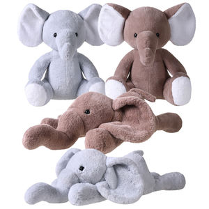 Peluche Éléphant Personnalisée Lestée Grande Taille Rembourrée en Fibre pour Projets de Jouets - Product Image 2