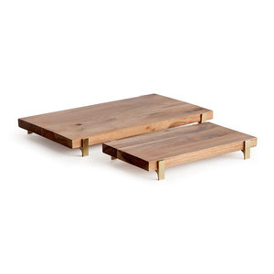 Vente chaude planche à fromage en bois métal en bois Design Premium accrocheur pour la maison et le restaurant de l'Inde 2025 à un prix abordable - Product Image 1