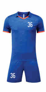 Camiseta de equipo de poliéster hecha a medida, conjuntos de camisetas de fútbol, impresión por sublimación, su propio diseño para su propia ropa de fútbol - Product Image 4