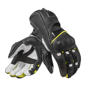 Guantes de Motocicleta de Cuero Duradero de Cinco Dedos, Compatibles con Pantalla Táctil, Transpirables, Resistentes al Viento, Ligeros para Deportes al Aire Libre - Product Image 5