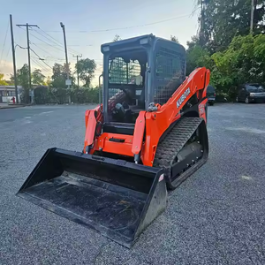 Used 4WD Farm Kubota Garden Skid Steer Chargeuse compacte avec 3 cylindres Kubota Crwaler Skid Steer - Product Image 2